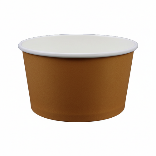 12 oz Kraft Paper Soup Bowl, 115mm - 500 Pcs