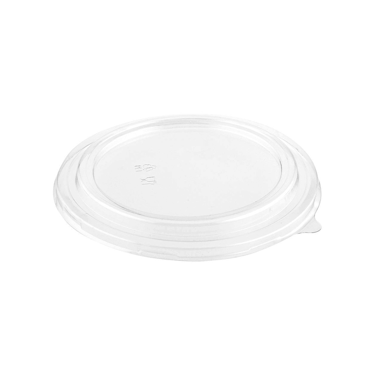 150mm PET Lid for 20/26/32 oz Round Bowls - 300 Pcs
