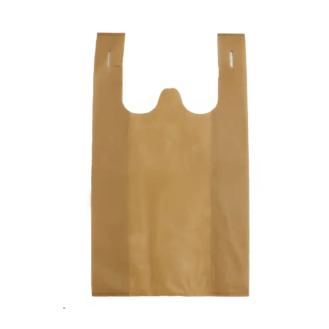 Fabric Non-Woven Bag, Large 12+7x23-Inch - 500 Pcs