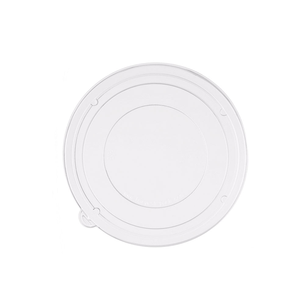 Sugarcane Fiber Lid for 24/32 oz Round Pulp Bowls - 500 Pcs